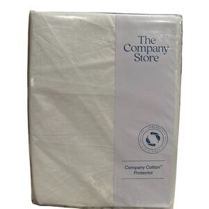 The Company Store Twin Box Spring Protector‎ 100% Cotton Percale Hypoallergenic